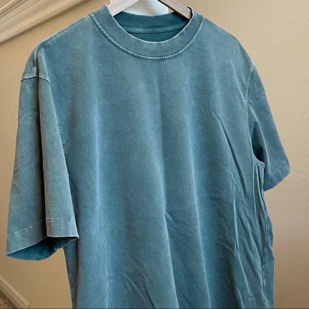 Abercrombie & Fitch Premium Heavyweight Tee - Large - Green